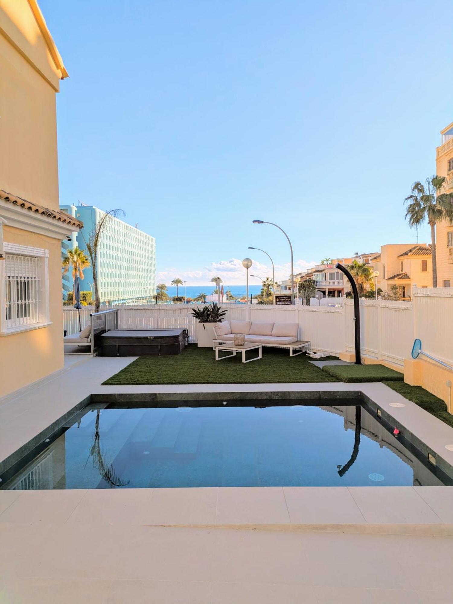 Spacious Villa With Private Pool And Beach Views El Moncayo Exterior foto